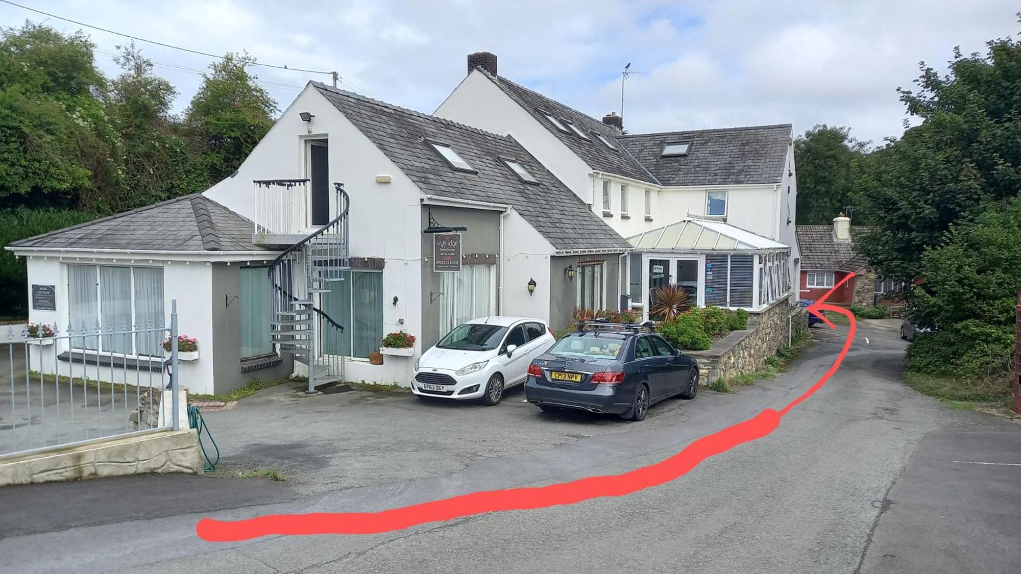Ivybridge Guesthouse Fishguard Exterior foto